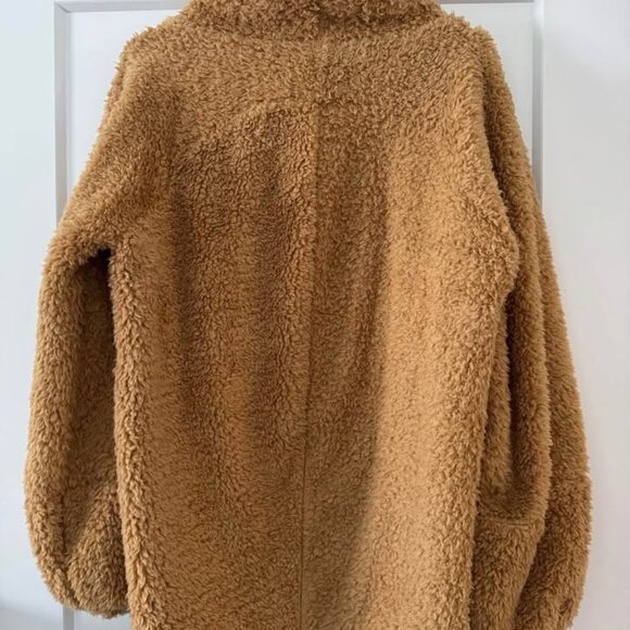 NWT! Lululemon Warm Restore Sherpa in Gold Buff - M/L - Picture 7 of 7